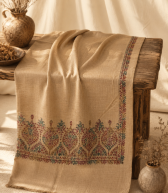 Sand Dune Royal Medallion Shawl