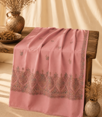 Rosemist Jardin Heritage Shawl
