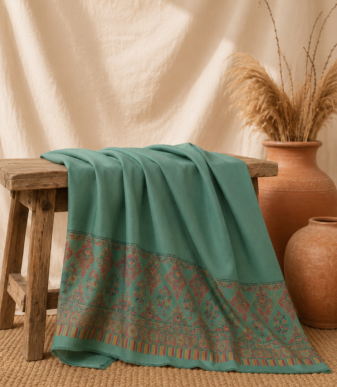 Mint Zareen Lattice Shawl